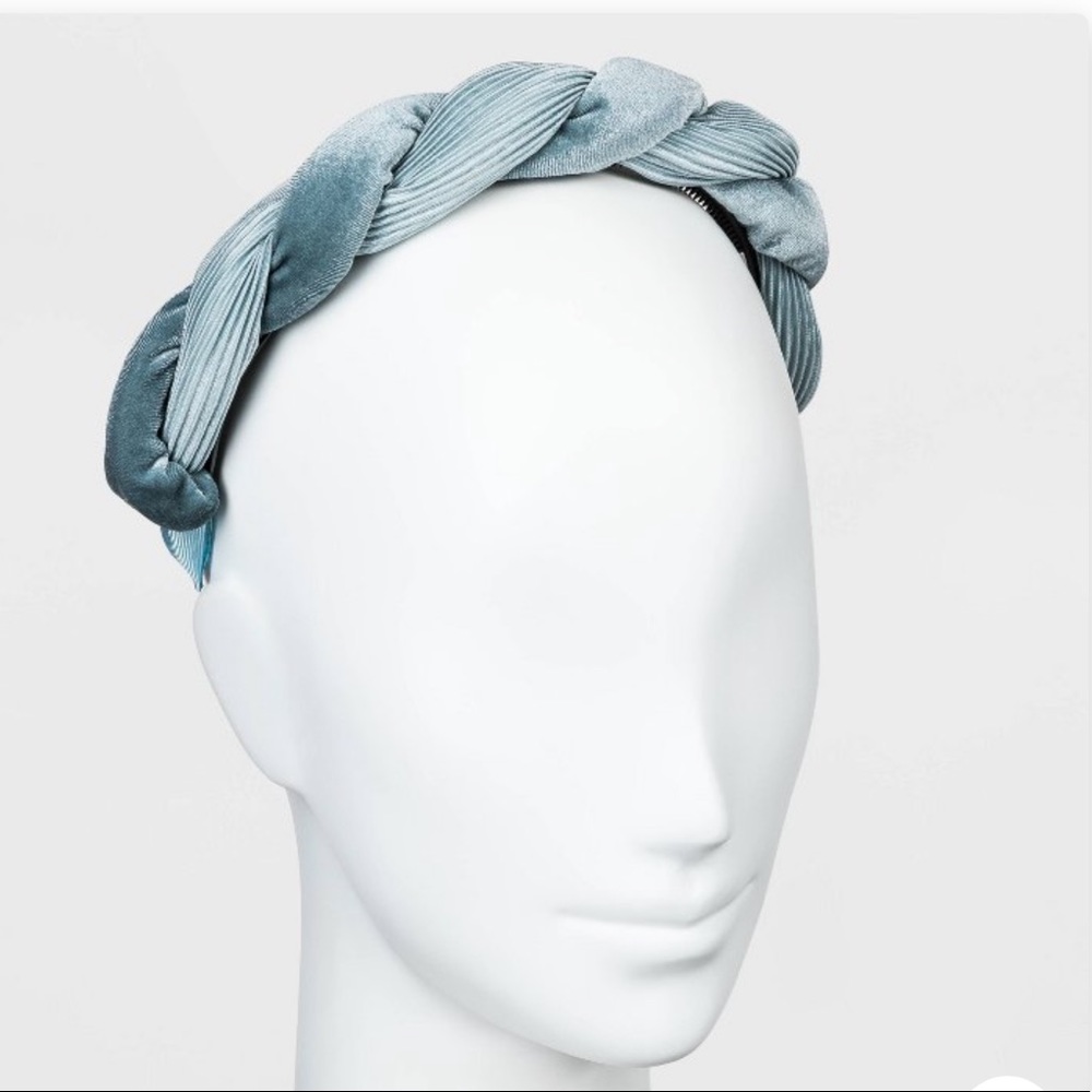 Blue Velvet Hair band
